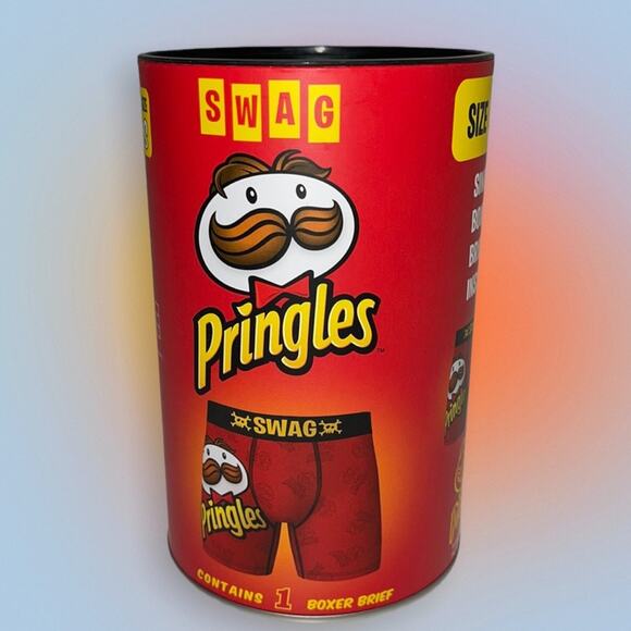 PRINGLES SWAG Men’s Small Boxer Briefs - Picture 1 of 2